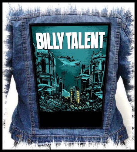 BILLY TALENT - Dead Silence -- backpatch back patch.jpg