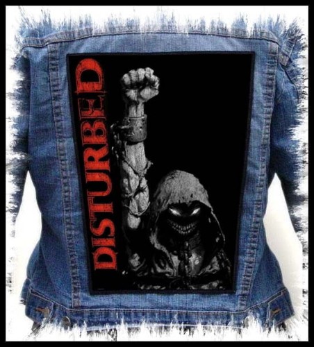 DISTURBED - Ten Thousand Fists [black] -- backpatch back patch.jpg