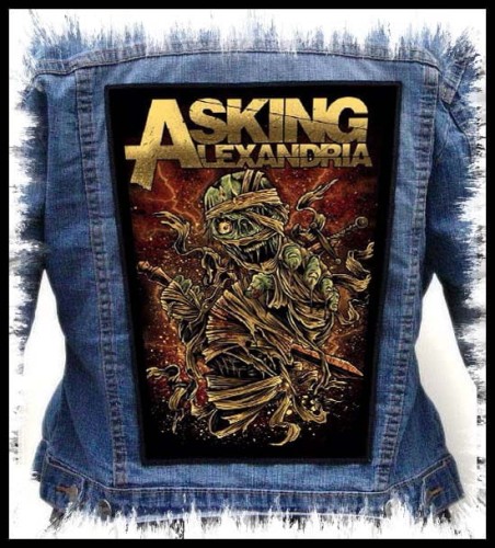 ASKING ALEXANDRIA - Mummy -- backpatch back patch.jpg
