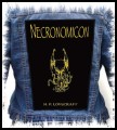 HP LOVECRAFT - Necronomicon -- backpatch back patch.jpg