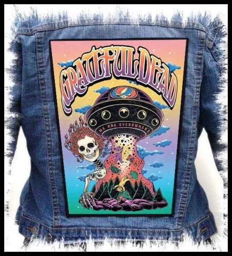 THE GRATEFUL DEAD - We Are Everywhere -- backpatch back patch.jpg