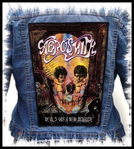 AEROSMITH - Devil’s Got a New Disguise -- backpatch back patch.jpg