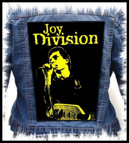 JOY DIVISION - Ian Curtis [yellow] -- Backpatch Back Patch.jpg