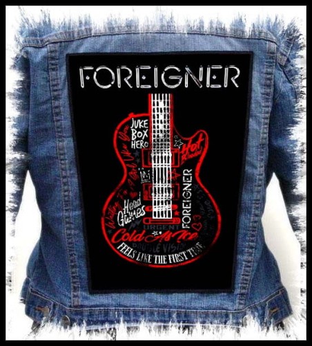 FOREIGNER -  Feels like the First Time -- backpatch back patch.jpg