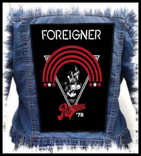 FOREIGNER - Live At The Rainbow 78 -- backpatch back patch.jpg