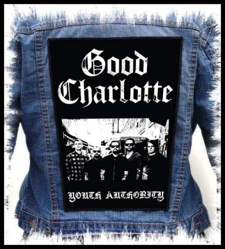 GOOD CHARLOTTE - Youth Authority -- backpatch back patch.jpg