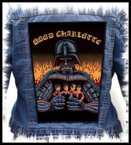 GOOD CHARLOTTE - Lord Vader -- backpatch back patch.jpg