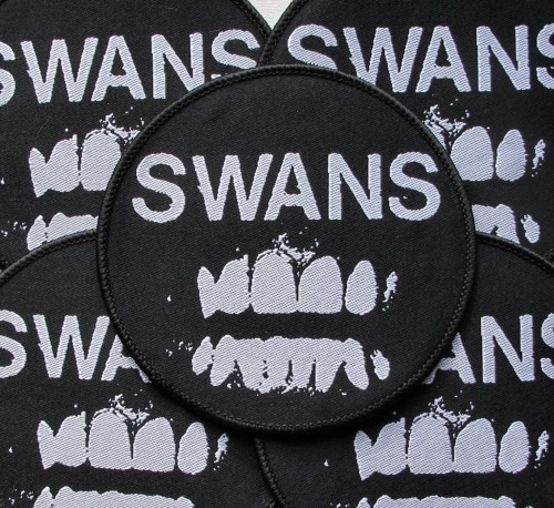 SWANS - Filth [black] -- woven patch.JPG