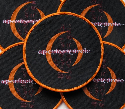 A PERFECT CIRCLE - Passive [orange] -- woven patch.JPG