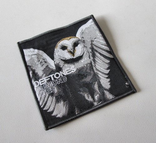 DEFTONES - Diamond Eyes [gray] -- woven patch.JPG