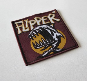 Naszywka Tkana FLIPPER - Nürnberg Fish Trials [maroon]