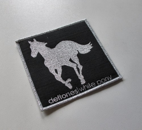 DEFTONES - White Pony [silver] -- Woven Patch.JPG