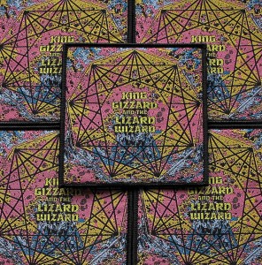 Naszywka KING GIZZARD AND THE LIZARD WIZARD - Nonagon Infinity [black]