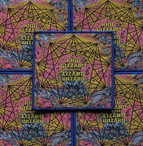 Naszywka KING GIZZARD AND THE LIZARD WIZARD - Nonagon Infinity [blue]