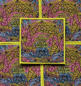 Naszywka KING GIZZARD AND THE LIZARD WIZARD - Nonagon Infinity [yellow]
