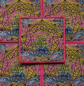Naszywka KING GIZZARD AND THE LIZARD WIZARD - Nonagon Infinity [pink]
