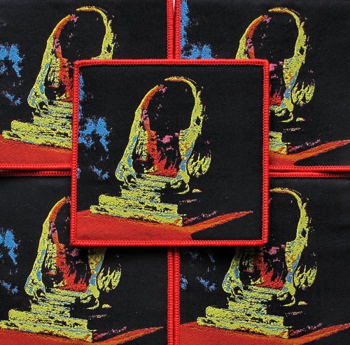 KING GIZZARD AND THE LIZARD WIZARD - Infest the Rats' Nest [red] -- woven patch.JPG