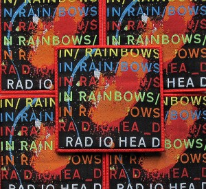 Naszywka RADIOHEAD - In Rainbows [red]