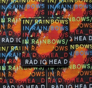 Naszywka RADIOHEAD - In Rainbows [black]