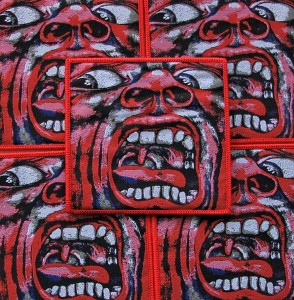 Naszywka KING CRIMSON - In the Court of the Crimson King [red]