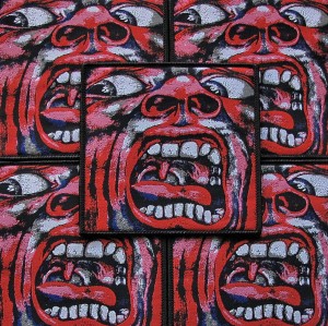 Naszywka  KING CRIMSON - In the Court of the Crimson King [black]