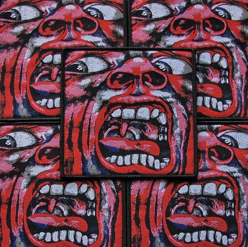 KING CRIMSON - In the Court of the Crimson King [black] -- woven patch.jpg