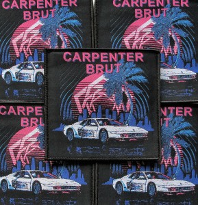 Naszywka CARPENTER BRUT [black]