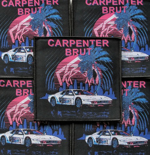 CARPENTER BRUT [black] -- woven patch.JPG
