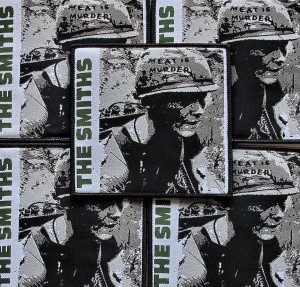 Naszywka THE SMITHS - Meat Is Murder [black]