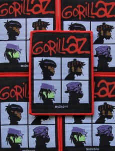 Naszywka GORILLAZ - Demon Days [red]