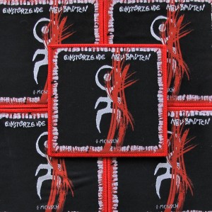 Naszywka EINSTURZENDE NEUBAUTEN - ½ Mensch [red]