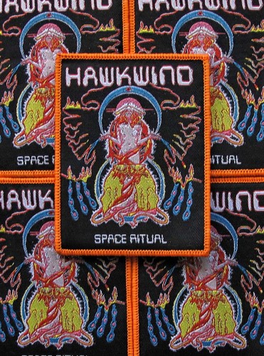 HAWKWIND - Space Ritual [orange] -- woven patch.JPG