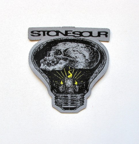 STONE SOUR - Bulb [laser cut] -- woven patch.JPG