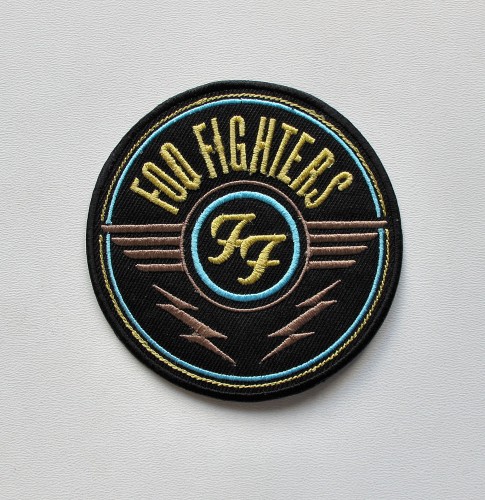 FOO FIGHTERS [ iron on] -- Embroidered Patch.jpg