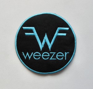 WEEZER [iron on] -- Embroidered Patch
