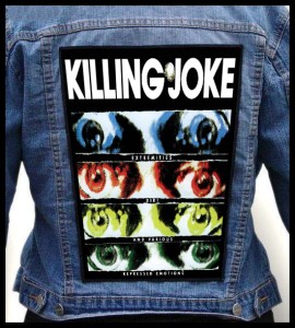 KILLING JOKE - Extremities, Dirt and Various Repressed Emotions -- Backpatch