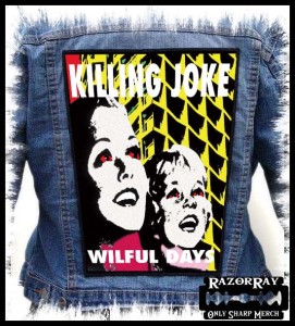 KILLING JOKE - Wilful Days -- Backpatch
