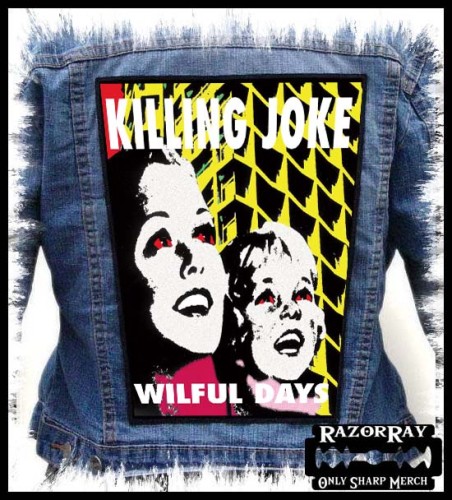 KILLING JOKE - Wilful Days  --- Backpatch Back Patch.jpg