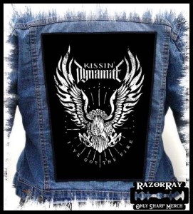 KISSIN DYNAMITE - I've Got the Fire  -- Backpatch