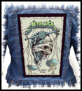 METALLICA - ...And Justice For All -- Backpatch