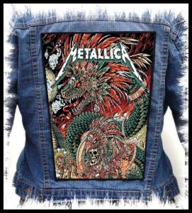 METALLICA - Chinese dragon -- Backpatch