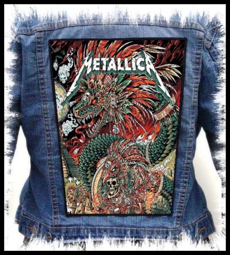 METALLICA - Chinese dragon -- backpatch back patch.jpg