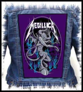 METALLICA - Devil  is Fine -- Backpatch