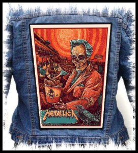 METALLICA - Hot Wings  -- Backpatch