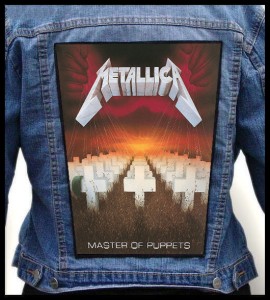 METALLICA - Master Of Puppets  -- Backpatch
