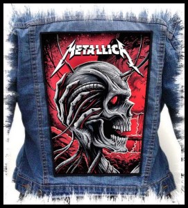 METALLICA - Skull  -- Backpatch