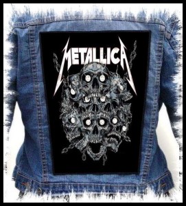 METALLICA - Skulls  -- Backpatch