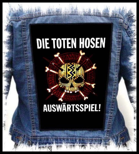 DIE TOTEN HOSEN - Auswärtsspiel -- backpatch back patch.jpg