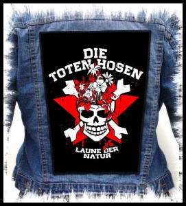 DIE TOTEN HOSEN - Laune der Natur  -- Backpatch