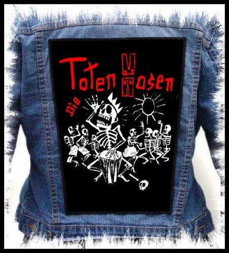 DIE TOTEN HOSEN - Party -- backpatch back patch.jpg